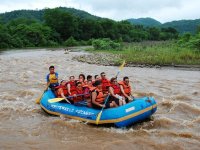  Rafting in the Oaxacan river 