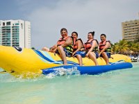 Bananenritt in Playa del Carmen 