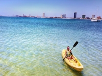 Rent a Kayak and navigate the Pacific Ocean 