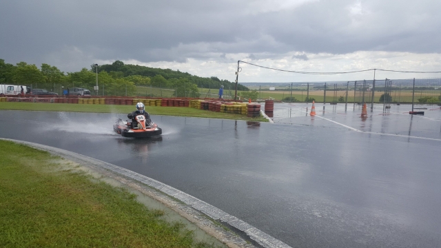 Slip en el Circuito de Karting 