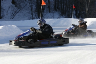  Kart sobre nieve 