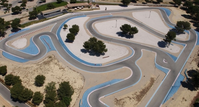  Vista aérea de la pista