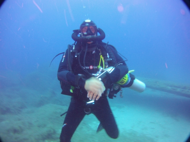  Su primer contacto con el buceo 