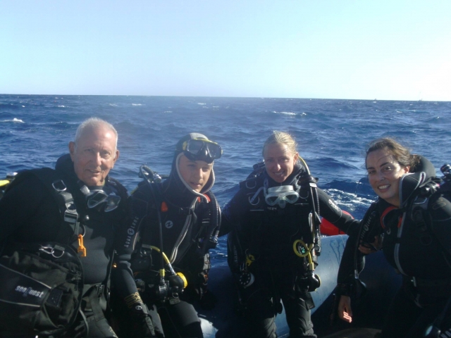  Entrenamiento de buceo para toda la familia 