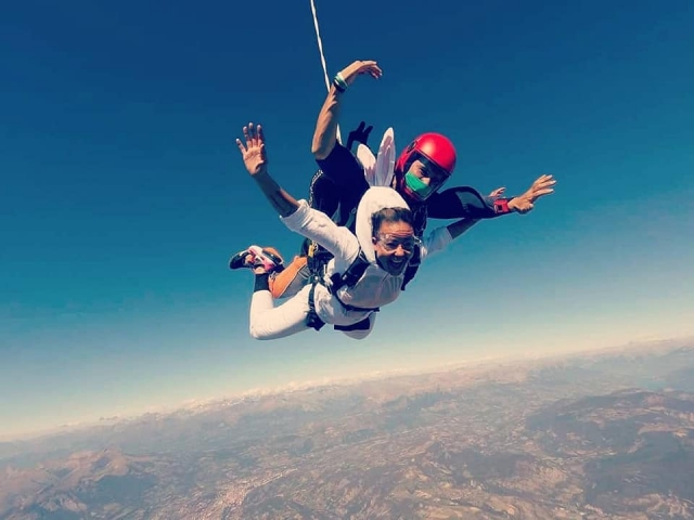  Salto en tándem para EVJF 