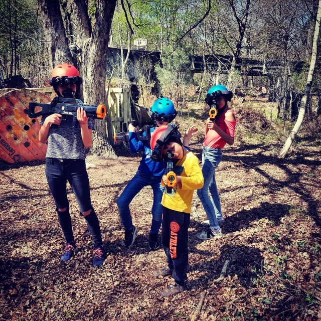  Juego de laser tag para niños 