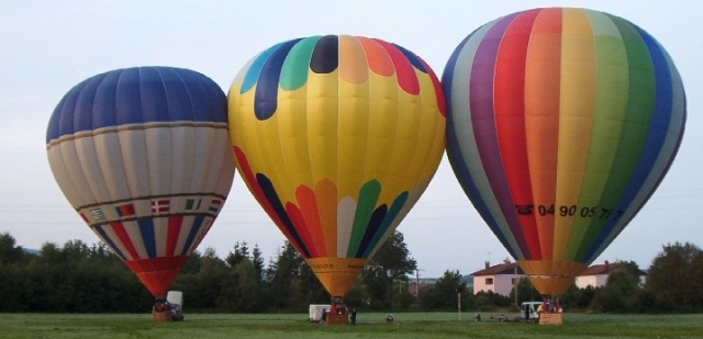  Globos listos para partir 