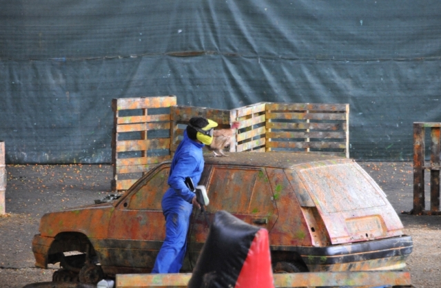  Obstáculos del campo de gotcha 