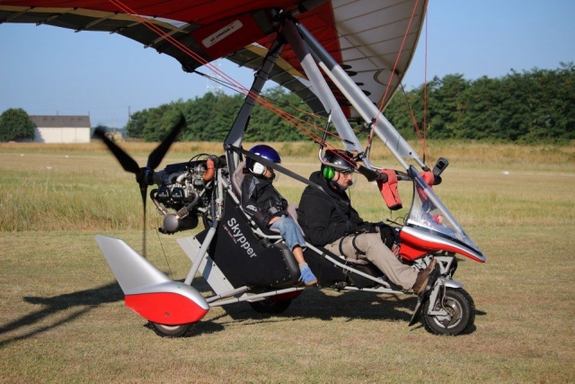  Vuelo ULM basculanle con piloto profesional 