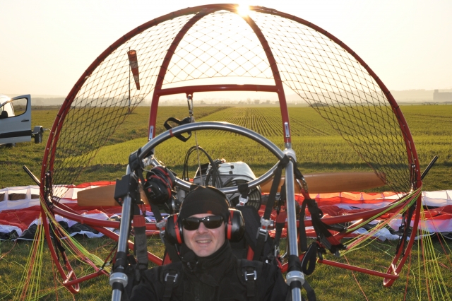  Paramotor de madrugada 