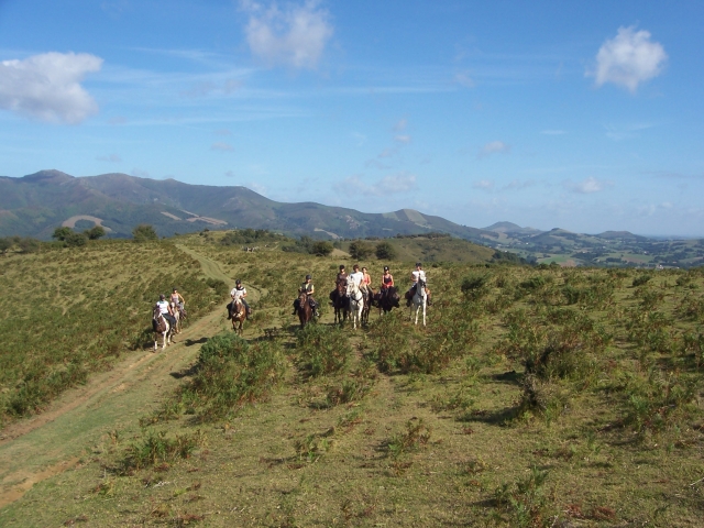  Cabalgamarras en grupo 