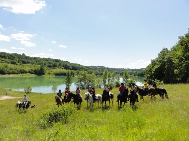  Disfrutando de la primavera a caballo