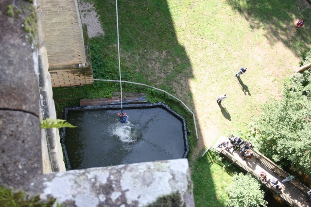  Un pequeño refrigerio duranle el bungee 