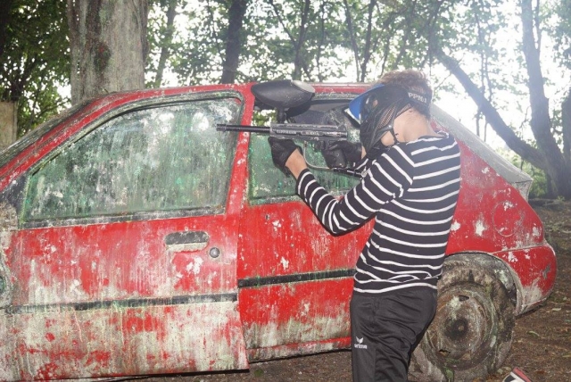  Organizado campo de gotcha 