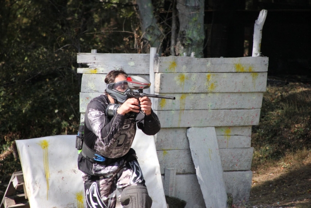  Jugador de gotcha en el Mosa 