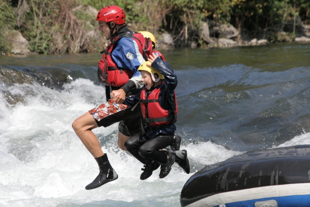 Gran salto en familia 