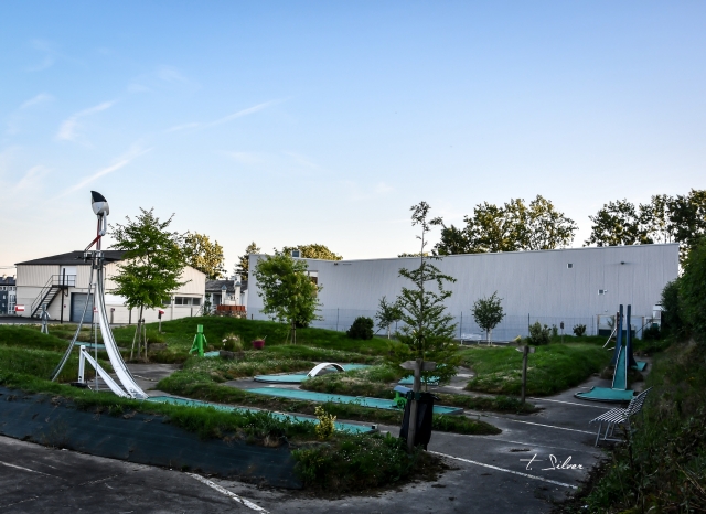 El campo de Mini Golf 