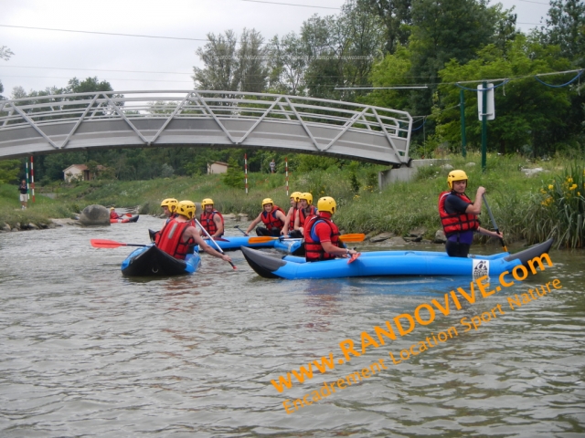  Canoraft en el Pilat con Randovive 