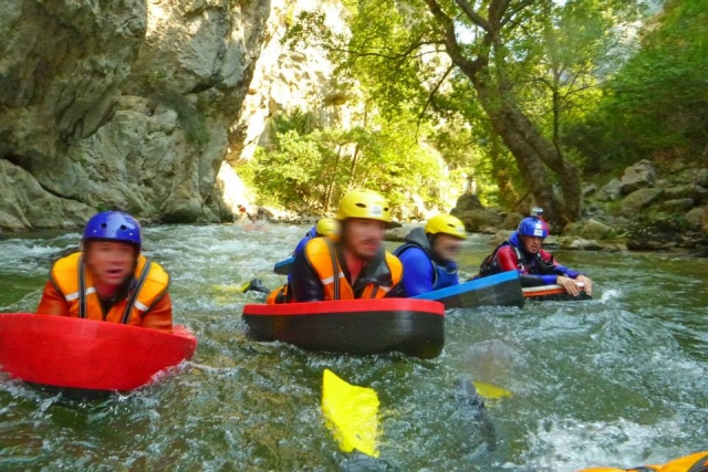 Descenso en grupo 