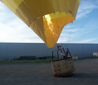  Despegue en globo 