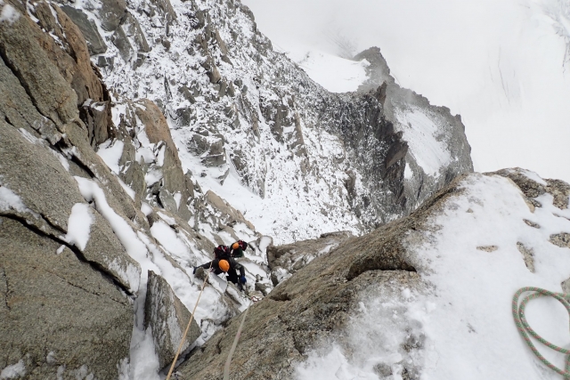  Escalada en invierno 