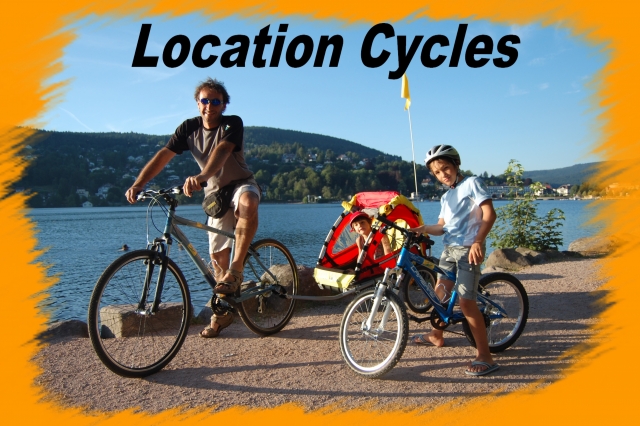  Paseo familiar en bicicleta alrededor del lago 