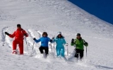  Camicrema con raquetas de nieve Les Orres 
