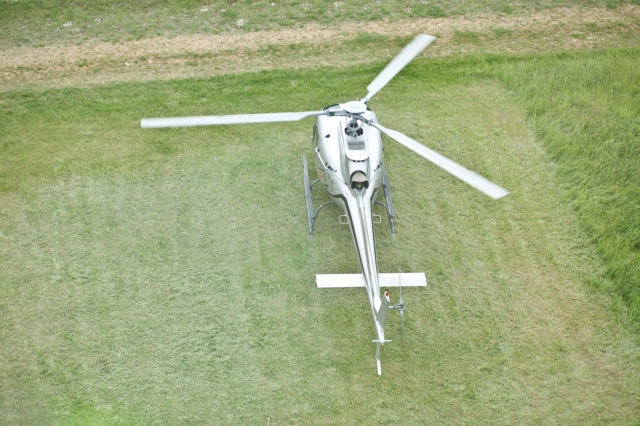  Pista de aterrizaje para un helicóptero de aviación Procoptère 