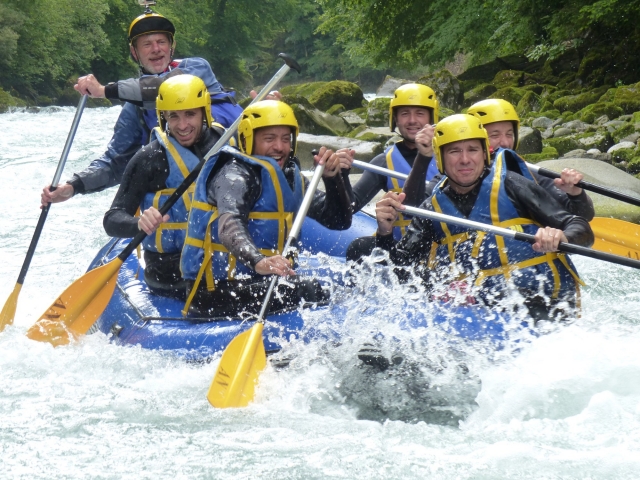  El rafting es la actividad ideal de actividad ideal Hacer como equipo 