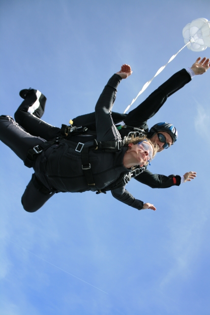 Salto tándem con Davy Parachutisme 