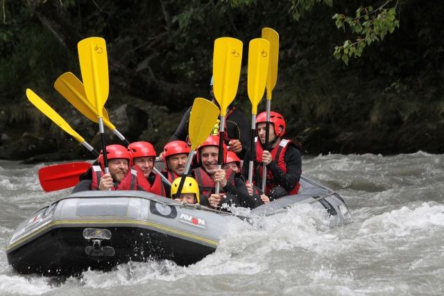  ¡Todo listo para afrontar los rápidos! 