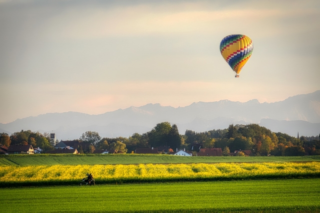  Vuelo sobre las Dombes en globo aerostático 