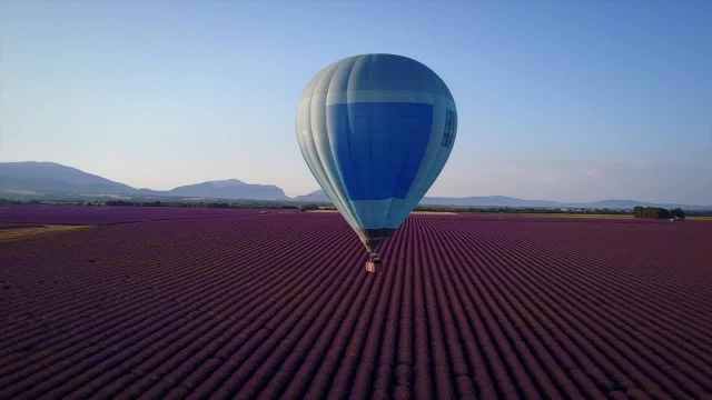  Globo aerostático en Provenza