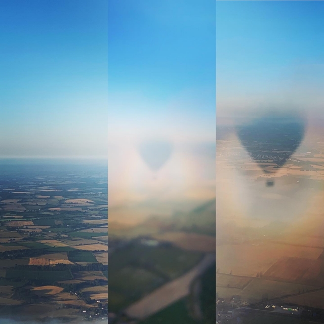  Las sombras de un globo aerostático 