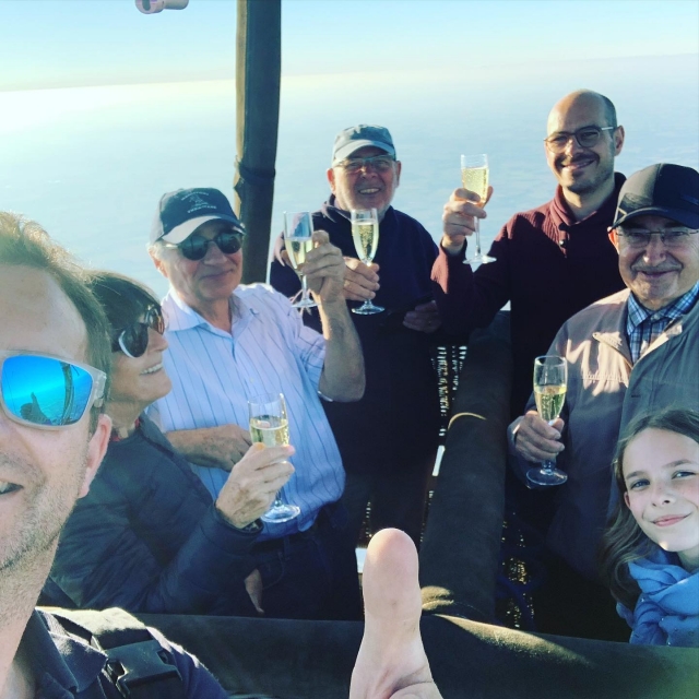  Aperitivo en globo aerostático 