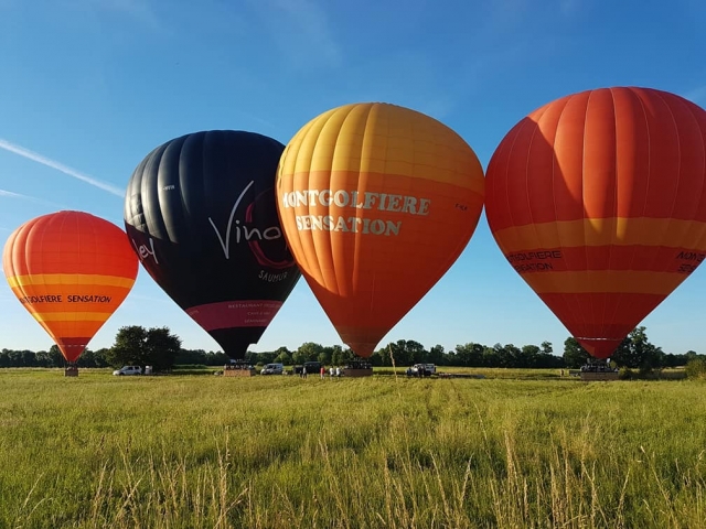  Los globos aerostáticos de Montgolfière Sensation 