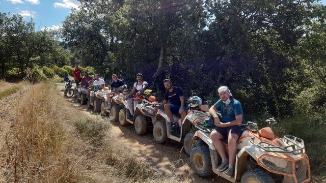 Todo listo para la ruta en cuatrimoto