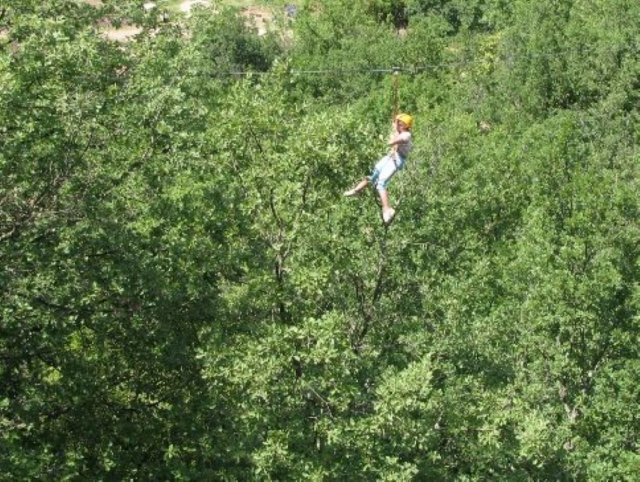  Sensacional tirolesa
