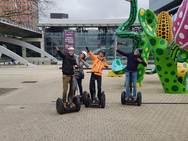  Diversión asegurada en los segways 