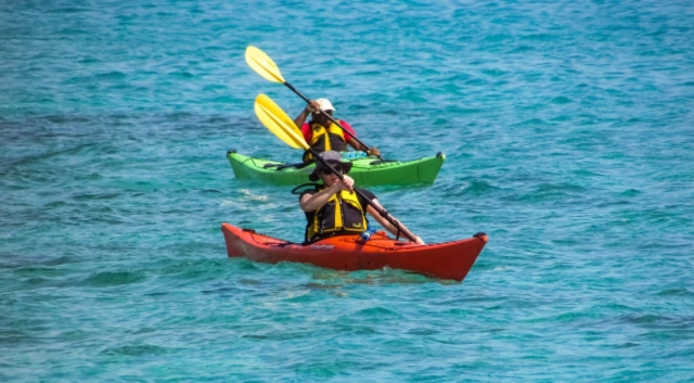 Disfrule de un entorno idílico para su sesión de piragüismo