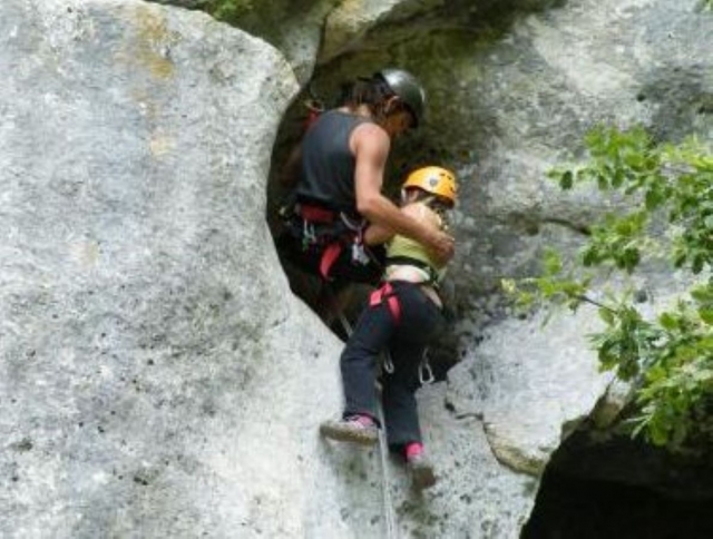 Espeleología para niños