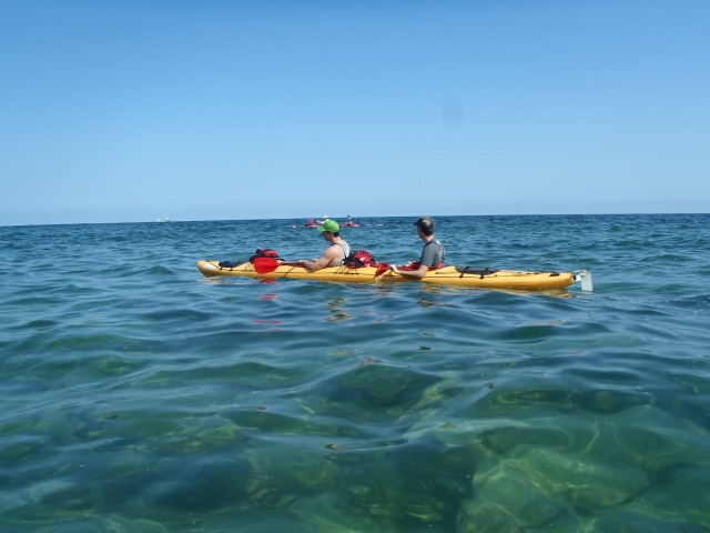 Salida para la sesión de pesca
