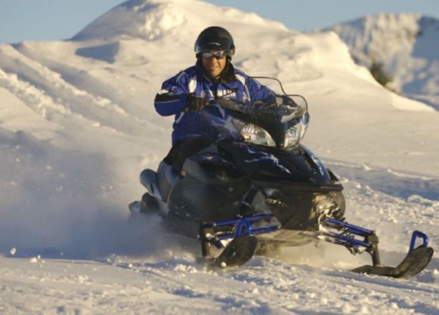  Rutas en moto de nieve en Saboya 