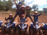  Momento de alegría en Cuatrimoto 