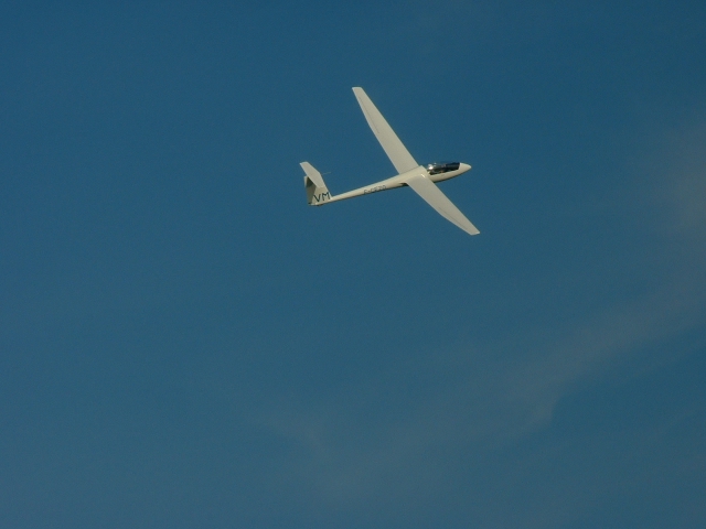  Planeador en vuelo 