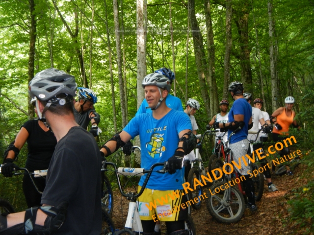  90% de descenso en footbike con Randovive 