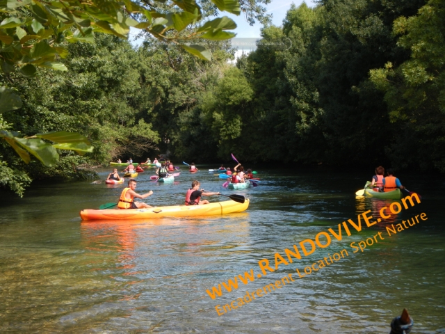  Canoa por el Sorgue en Vaucluse con Randovive 