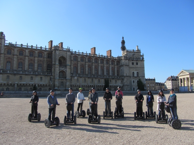  Castillo y jardines St Germain en Laye sobre 2 ruedas 