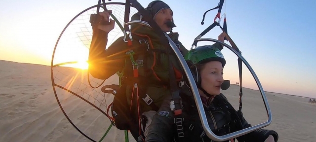  Vuelo en paramotor con Chindreux 