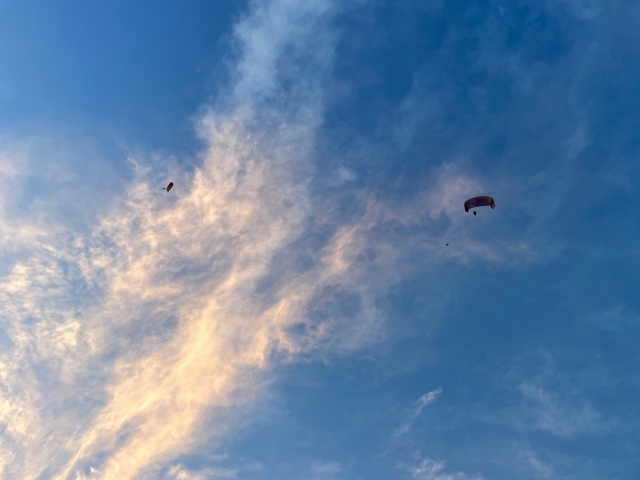  Vuelos simultáneos en parapenle 